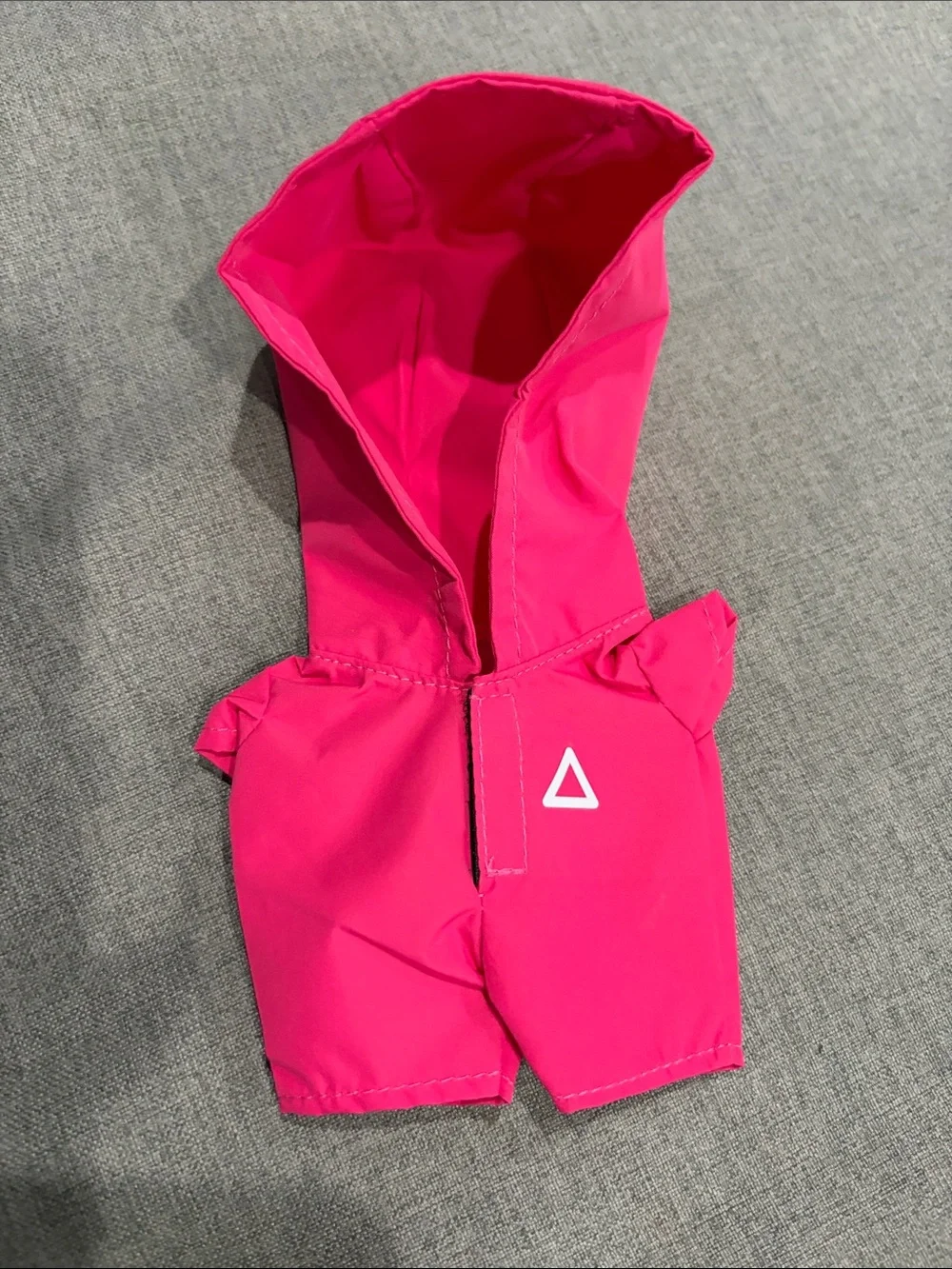Labubu or XS Doll Squid Games Hot Pink Hooded Outfit
